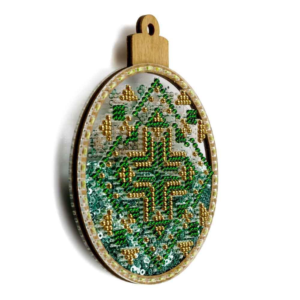 Wonderland Crafts Set for embroidery with beads on a plastic base FLPL-059