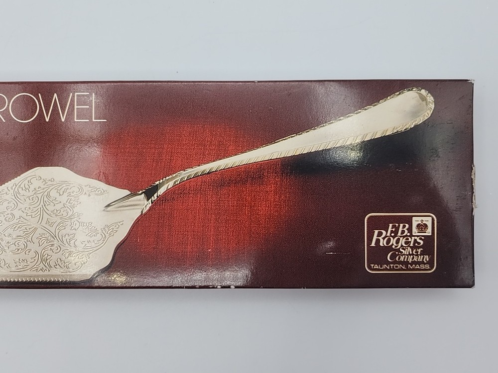 F.B. Rogers Cake Server Silverplated Pastry Trowel
