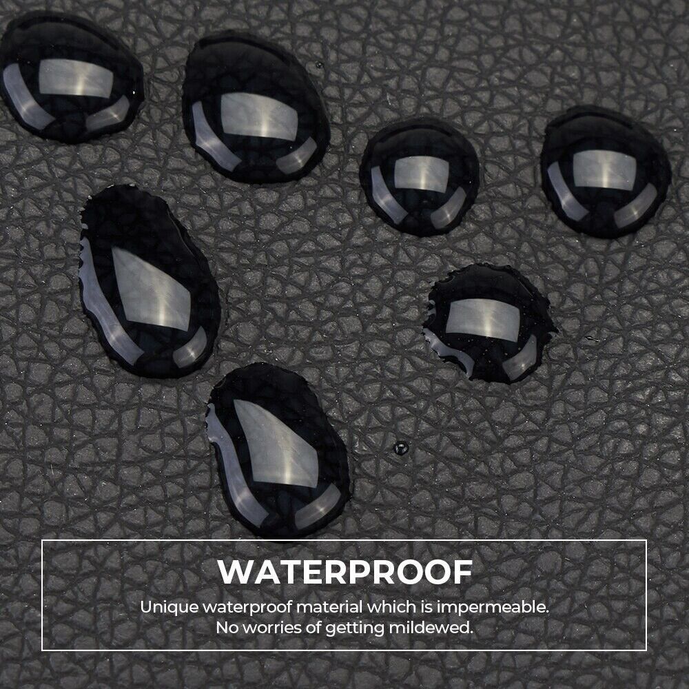 Fit 14-18 Silverado Sierra Jump Seat Console Armrest Lid Vinyl Cover Dark Gray