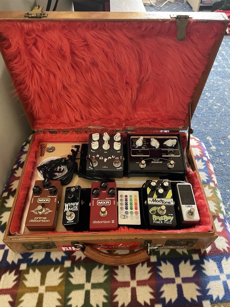 Self made Guitar Pedalboard