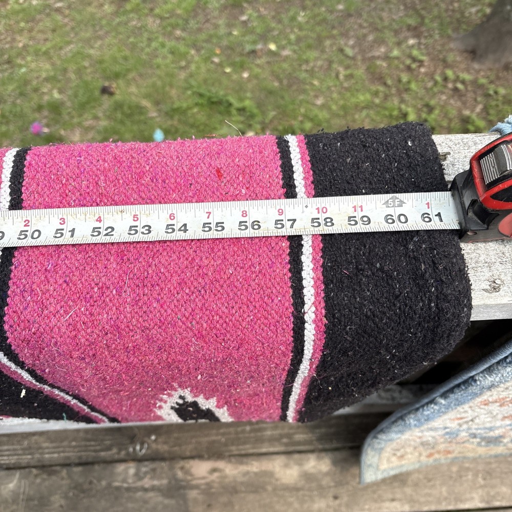 Pink Mayatex Western Saddle Blanket