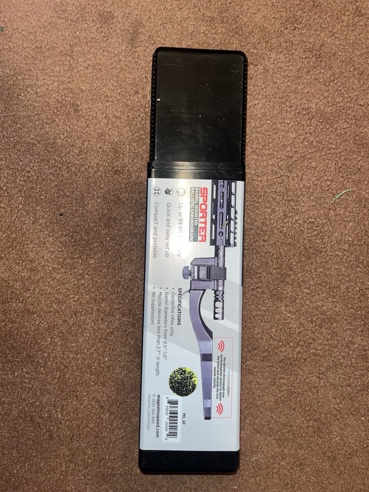 MagnetoSpeed Sporter Barrel Mounted Chronograph