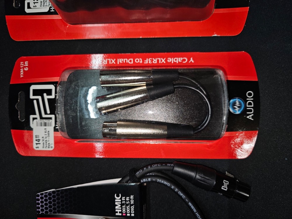 Audio cabels from Hosa Technology