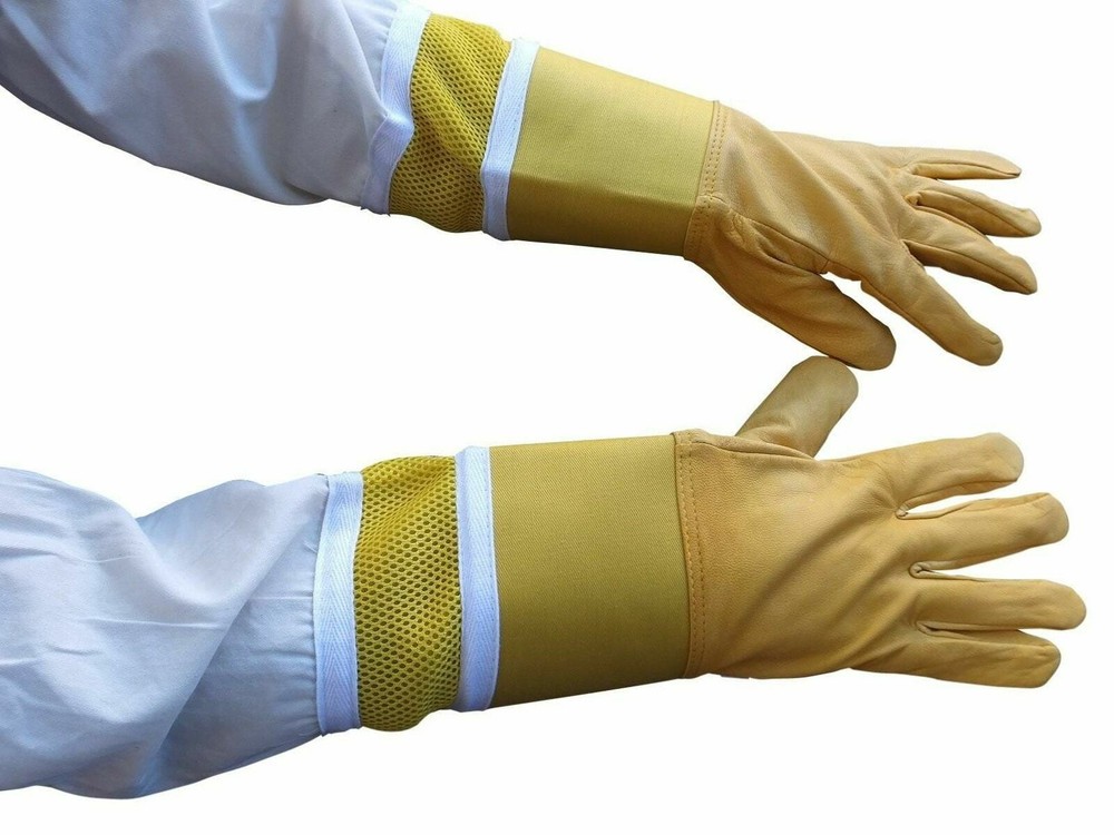 OZ ARMOUR Cow Hide Ventilated Gloves