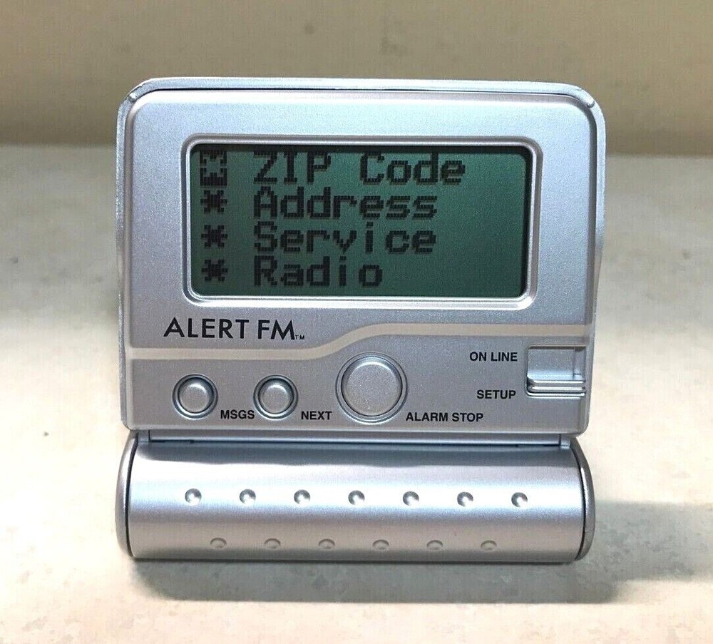 GSSNet ALERT FM Emergency Warning Receiver