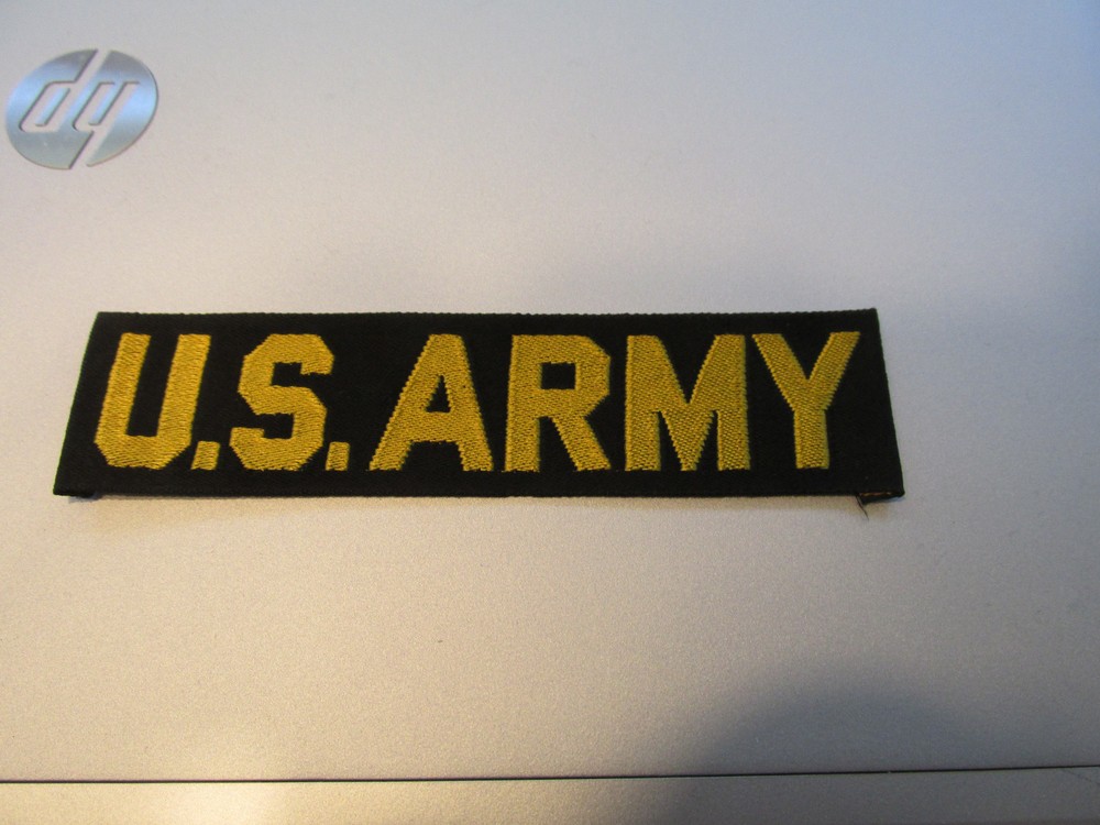 US Army  Tab  patch superb Bevo weave  mint unissued