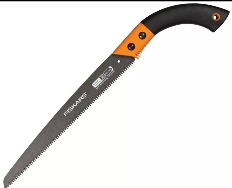 Fiskars 9357 13-Inch Fixed Handle Pruning Saw - Tree Cutting Garden Tools - NEW