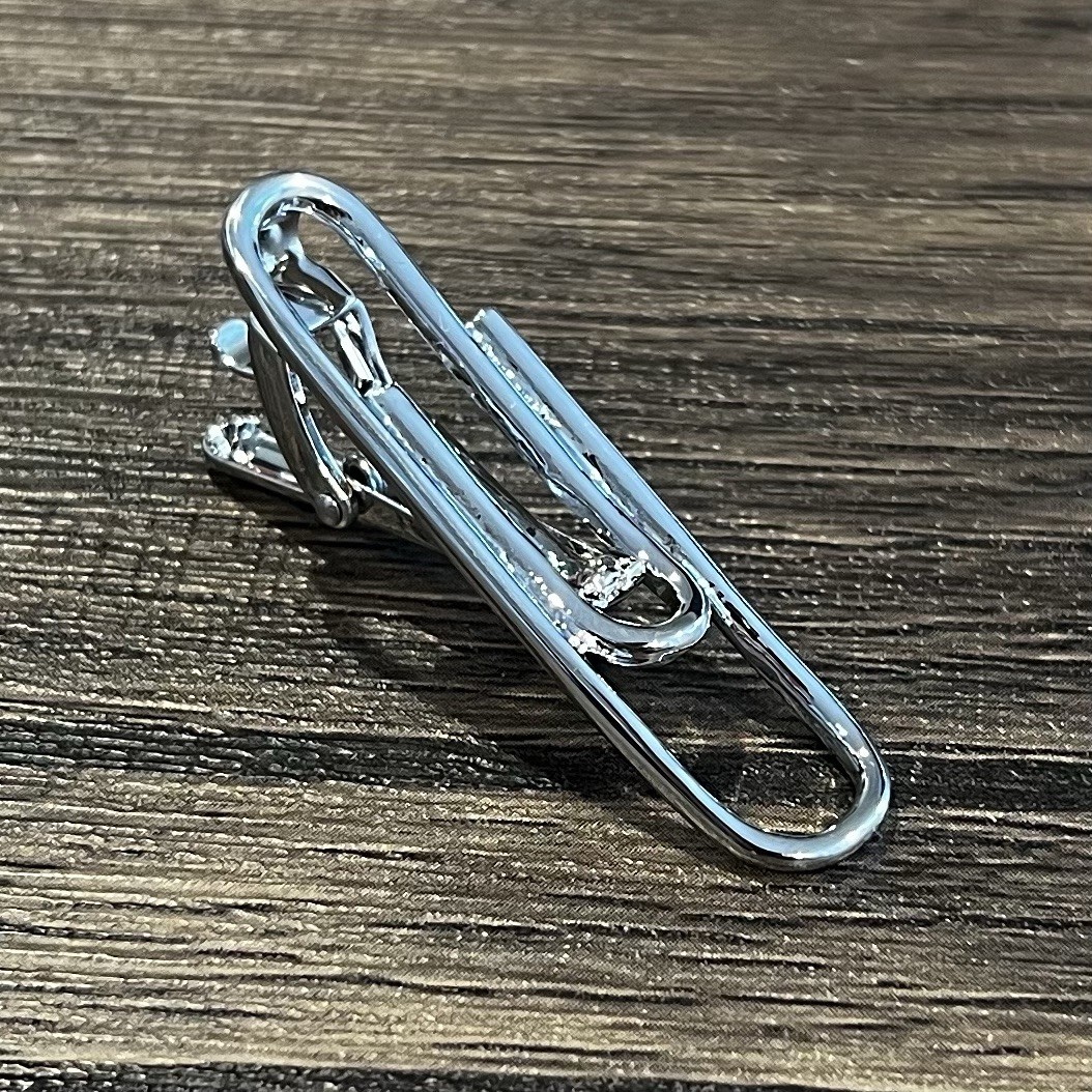 Paper Clip Tie Clip Men Birthday Father’s Day Daily wear Fancy Tie Bar
