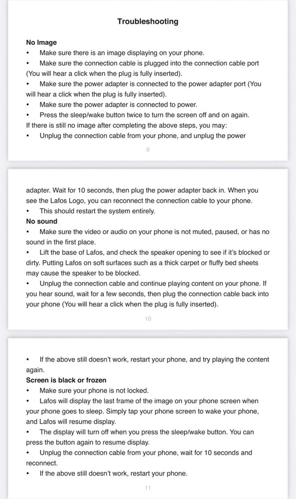 NEW - Lafos Pro Smartphone Screen Display