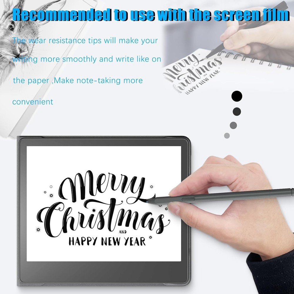 No Wore Out Titanium Alloy Replacement Fine Tips fit for Kindle Scribe Basic ...