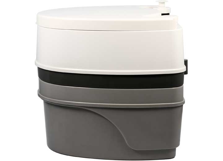 Camco 41545 Premium Portable Travel Toilet - 5.3 Gallon Capacity