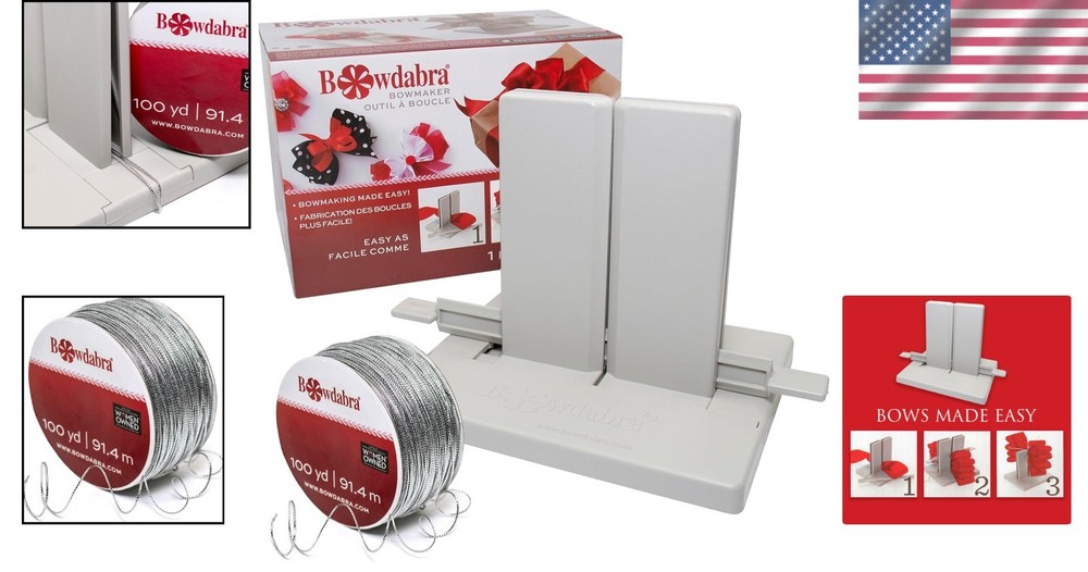 Professional Bow Maker & Silver Wire - Effortless Crafting Elegance
