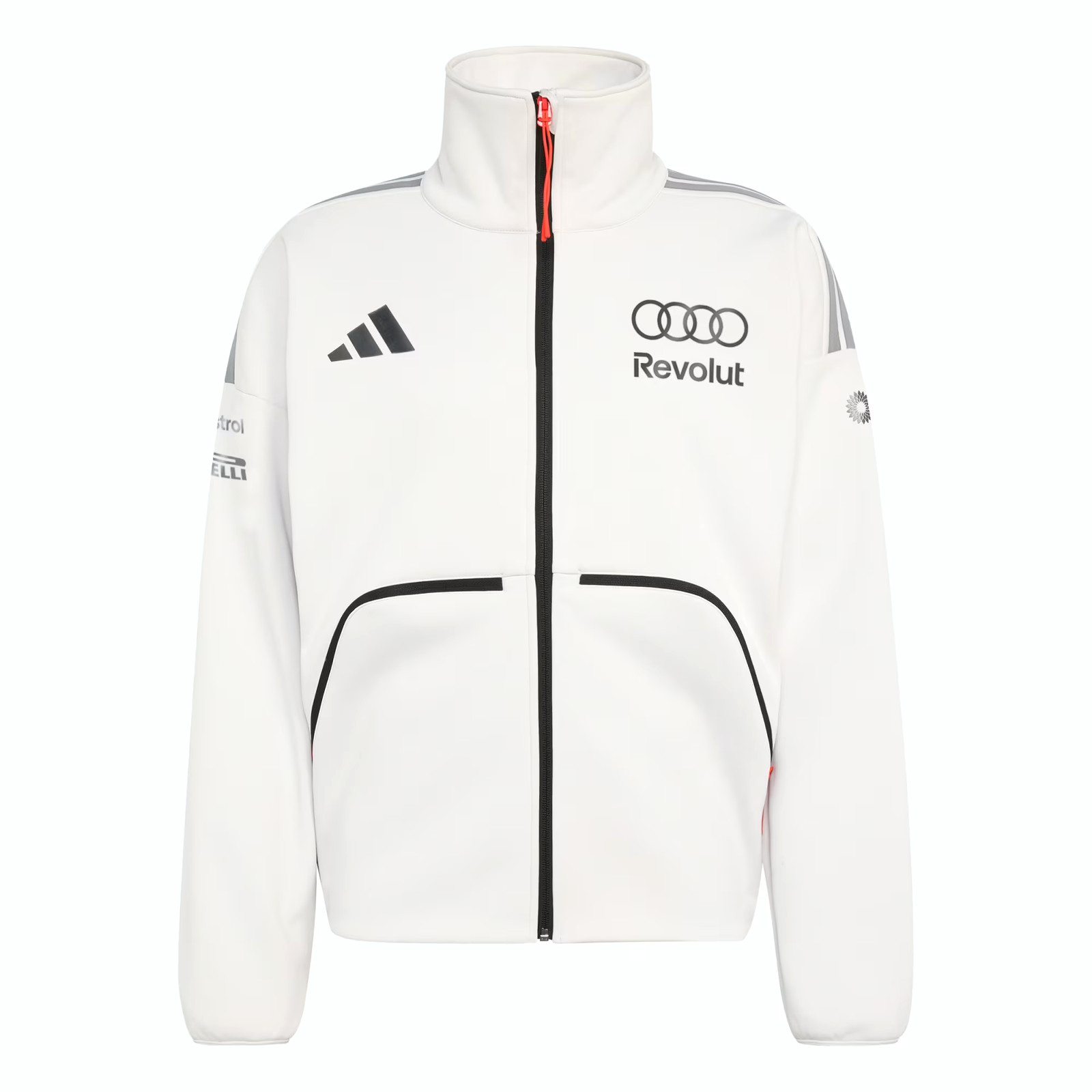 Audi Revolut F1 Team Engineers & Marketing Track Top adidas Logo Jacket Men Size
