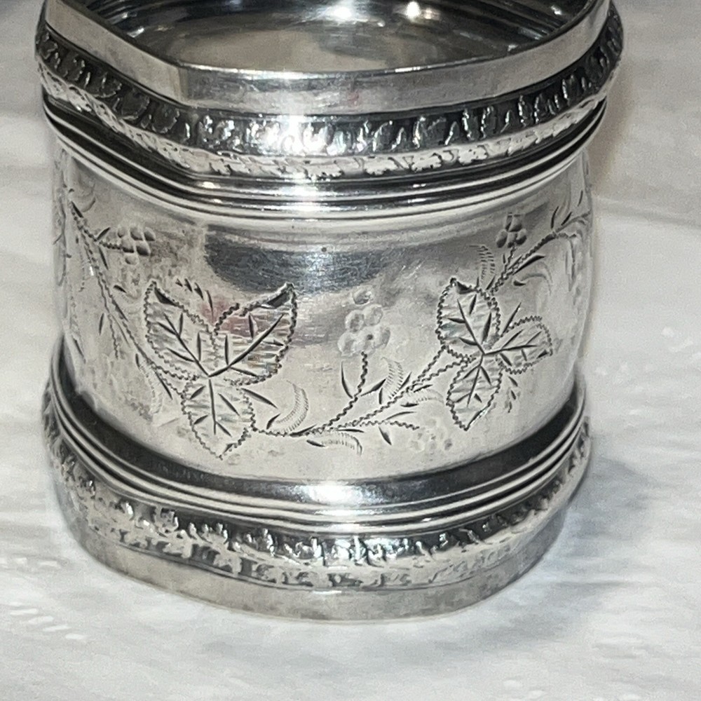 Antique Gorham Sterling Napkin RIng