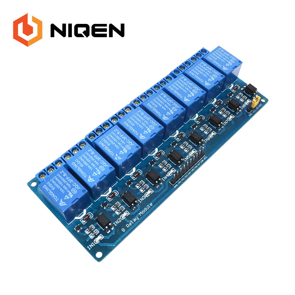 8-channel Relay Control Panel PLC 5V Module For Arduino