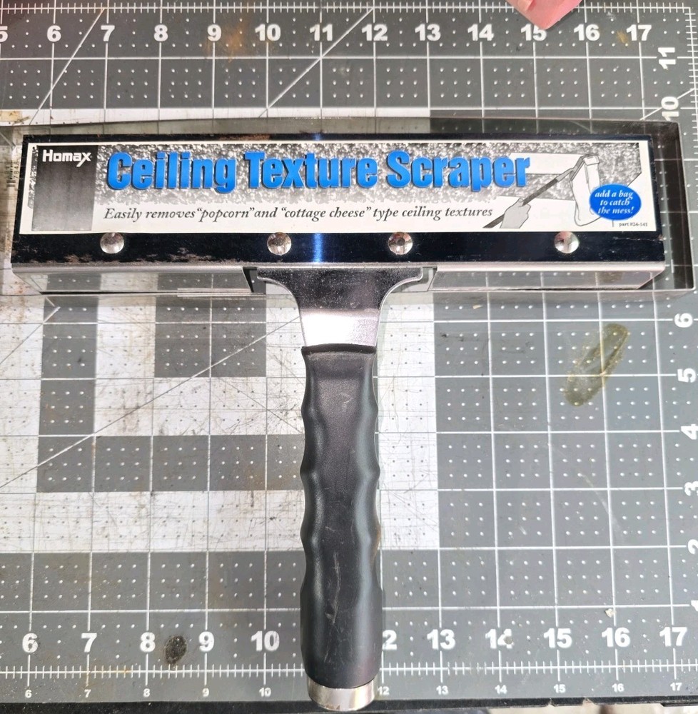 Homax ~ Ceiling Texture Scraper for Popcorn Ceiling Removal #24-141