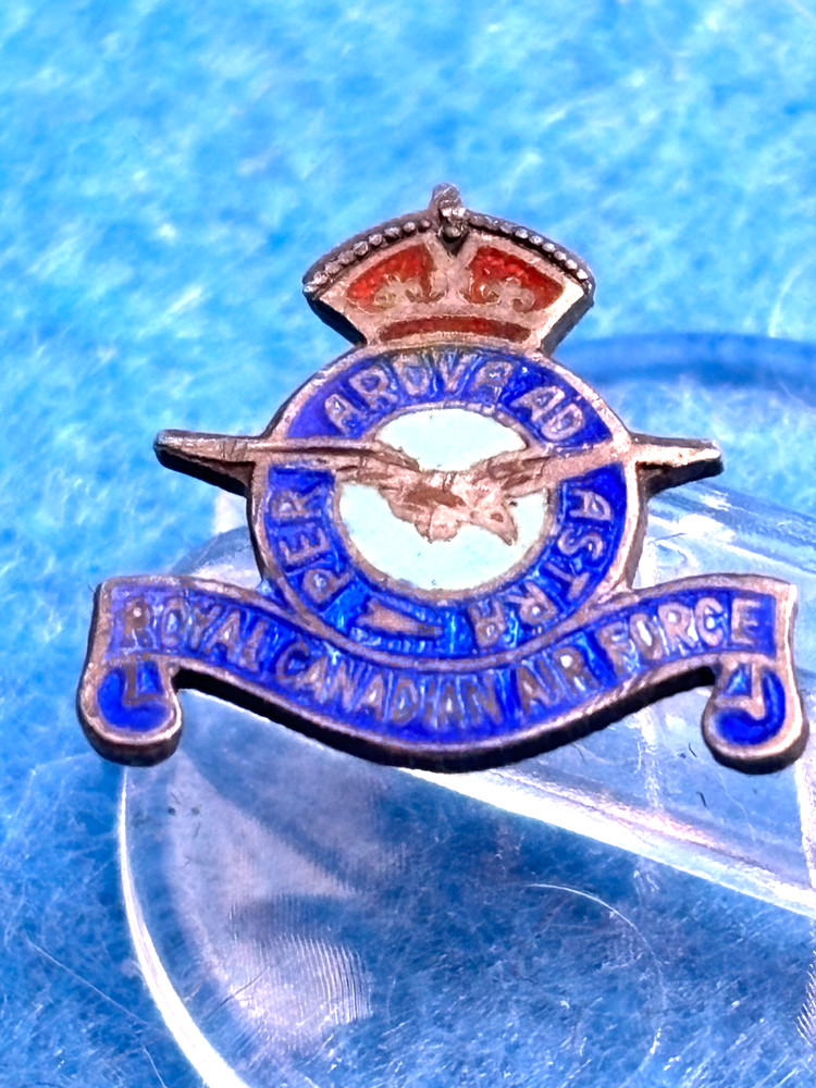 RCAF Pins RCAF  1/2" x 1/2" sterling