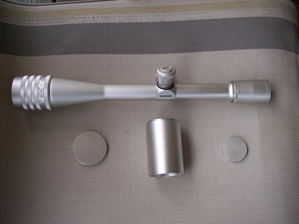 Weaver CT-36x A.O. Target Match Scope Micro-Trac ~Silver~