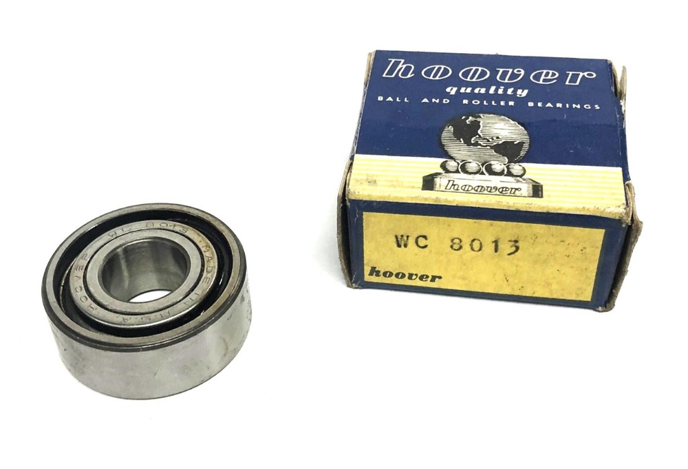 Hoover Single Row Ball Bearing WC8013 NOS