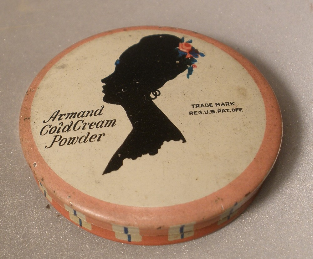 Armand Cold Cream Powder Sample Tin - EMPTY