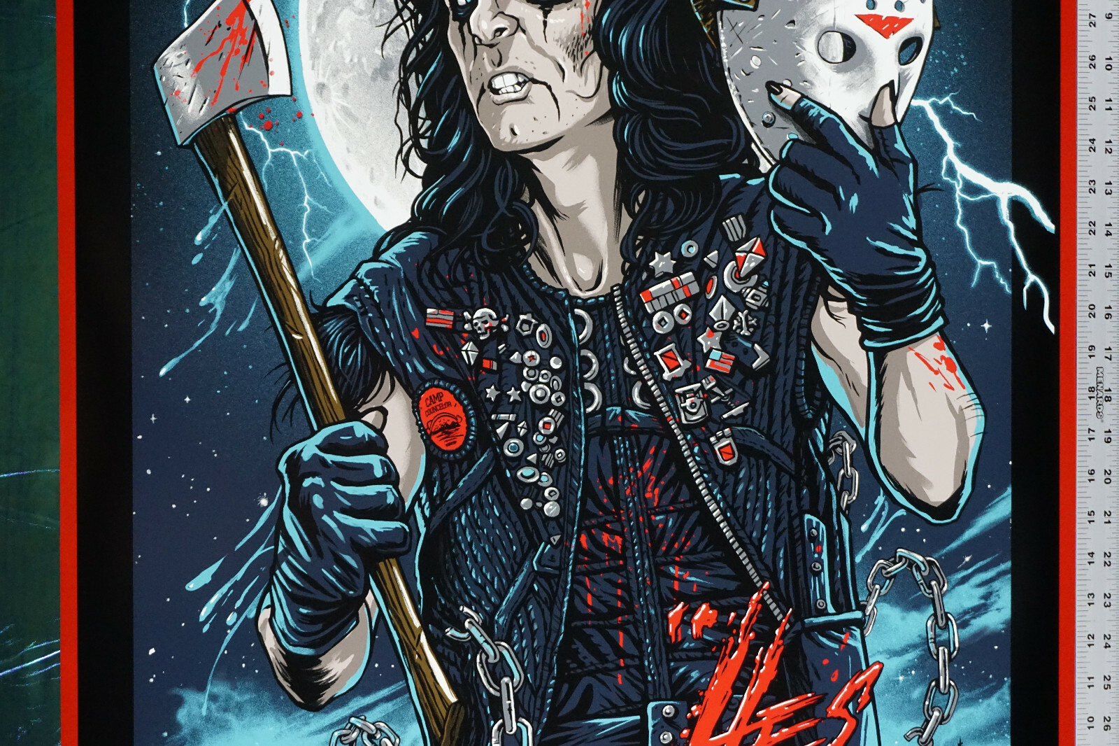 Alice Cooper He's Back Man Behind the Mask Music Poster Red 24X36 New ACHB