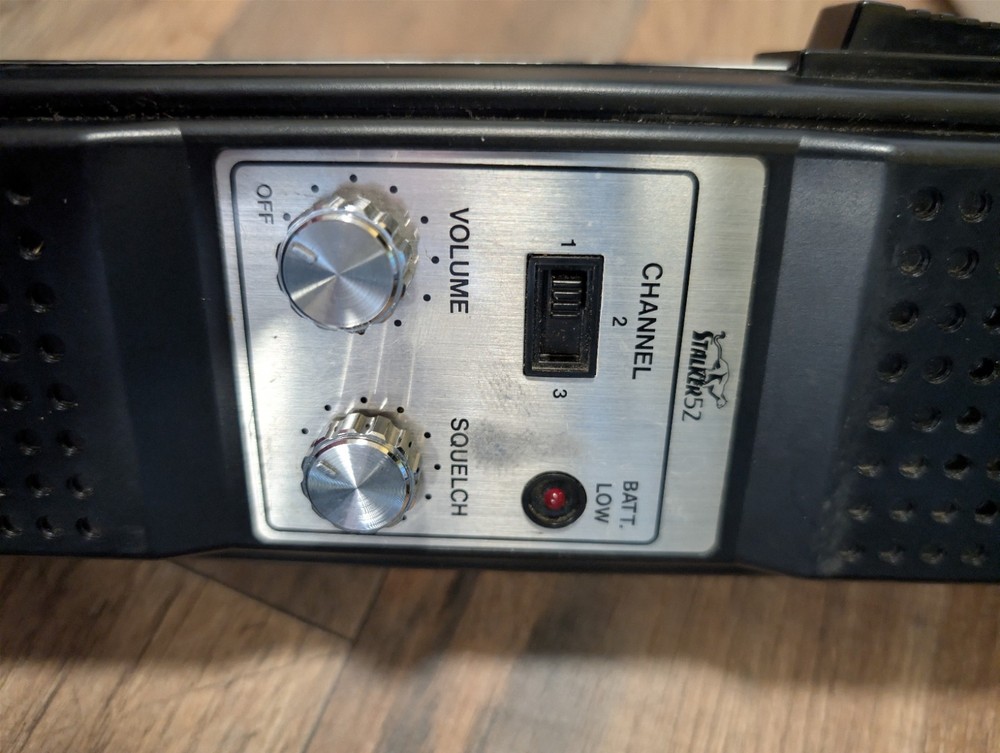 Rare Stalker 52 2-way Hand Held CB Transceiver