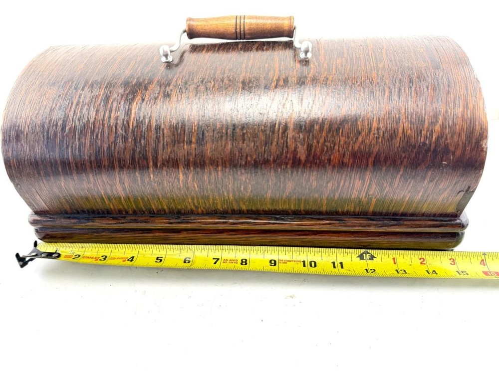 Restored Case Lid w/Handle for Edison Home Phonograph Short Case