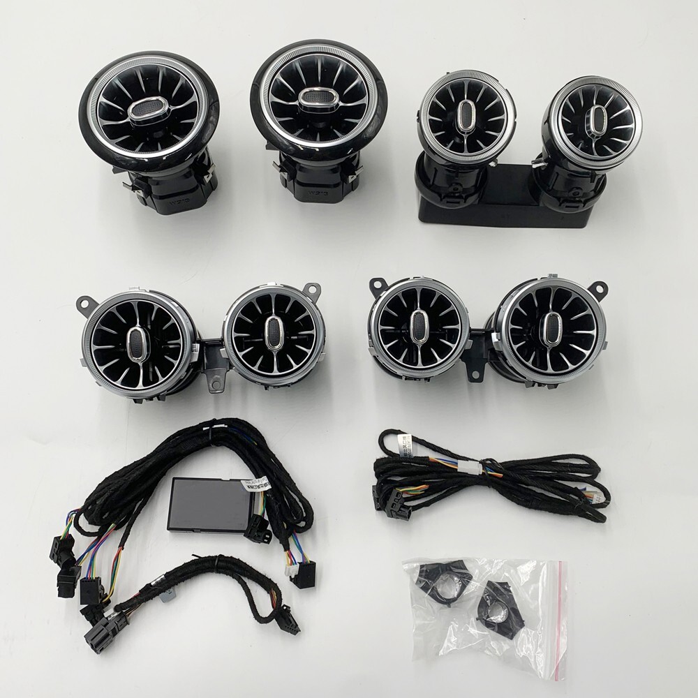 For Mercedes Benz E Class W213 e300 e43 e63 64 Colors Air Vent LED Ambient Light