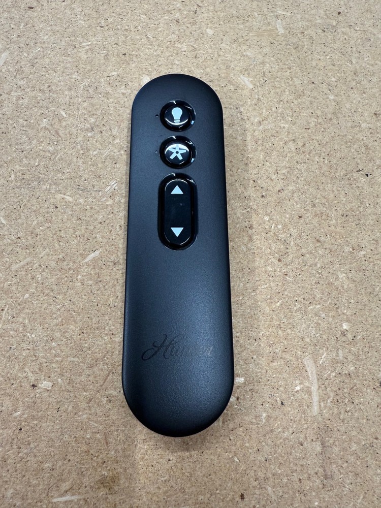 Hunter Geniune Replacement Handheld Ceiling Fan Remote Control Black K5580-A4