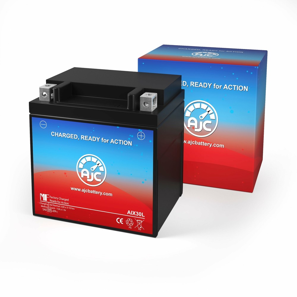 Power Sonic PIX30L-BS Powersports Replacement Battery