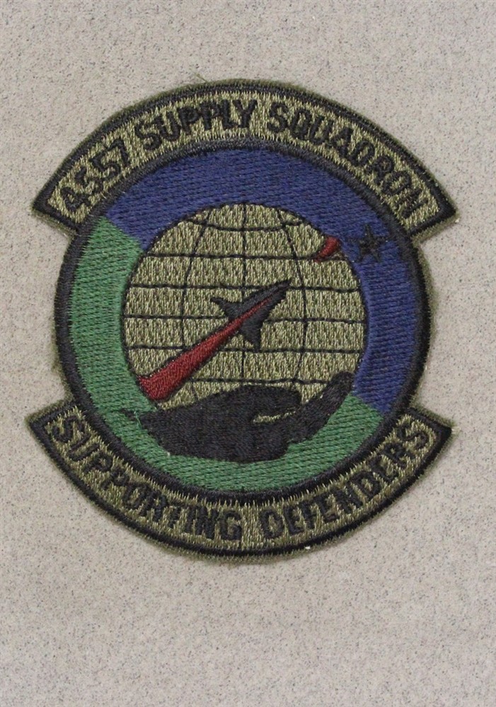 USAF Air Force Patch 4098: 4557th Supply Sqdn - subdued