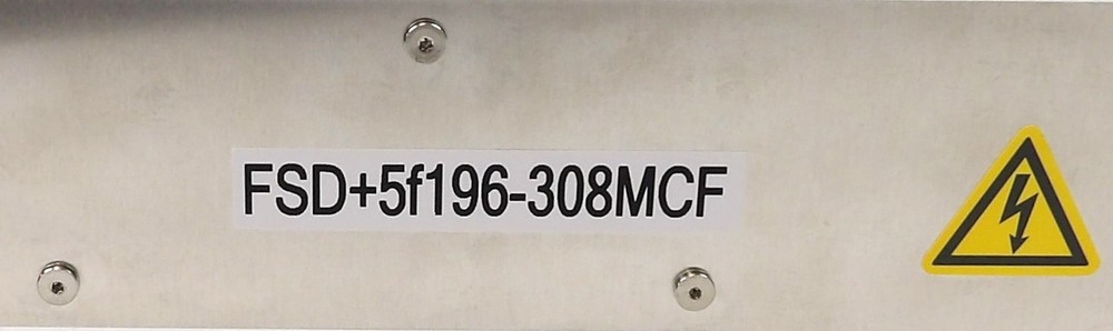 TEL Tokyo Electron FSD Three Post RF Filter Assembly Working Surplus