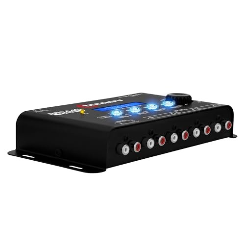 Pro 2.4S DSP Crossover full Digital Signal Processor and Equalizer with Black