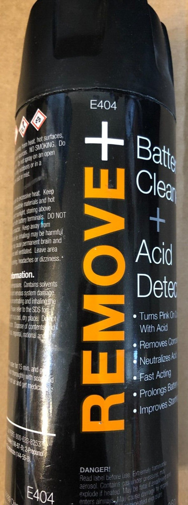 NOCO E404 14 Oz Remove+ Battery Cleaner and Acid Detector