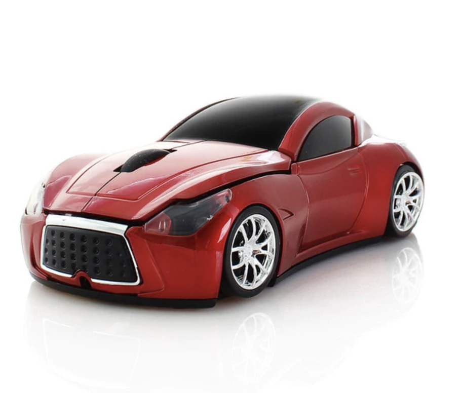 Wireless Car Mouse - Cool Design Sports Car Shape Wireless Mouse