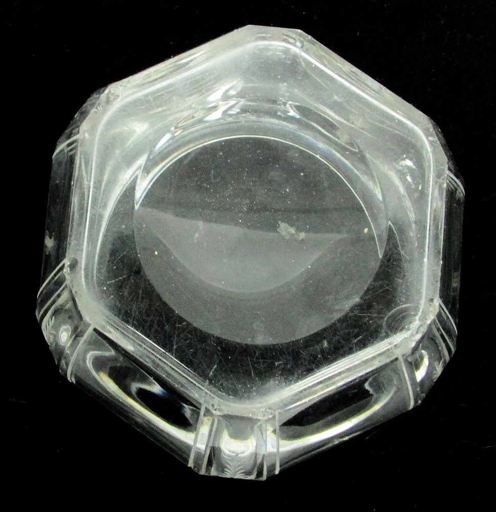 DECO ERA WILLIAM KERR STERLING SILVER & CRYSTAL POWDER JAR