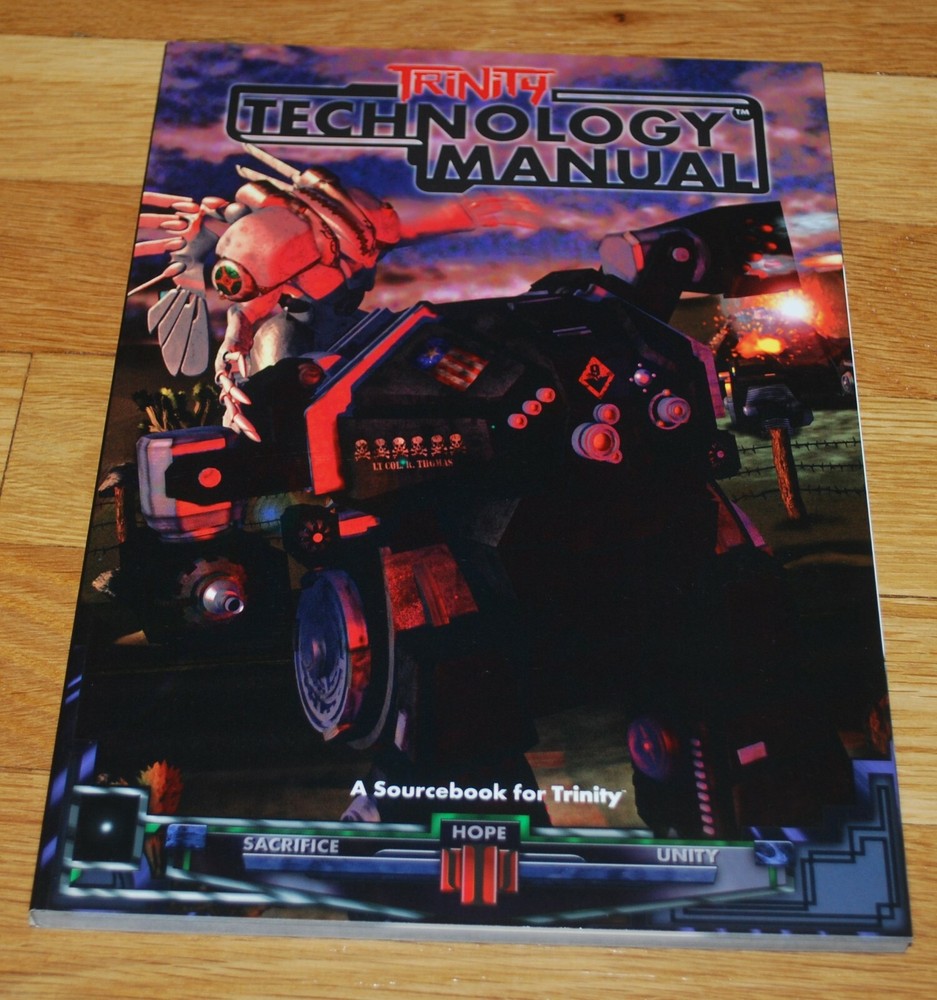 Trinity RPG Technology Manual White Wolf