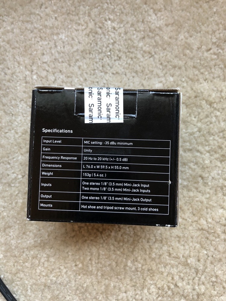 Saramonic Audio Adapter - SR-AX100
