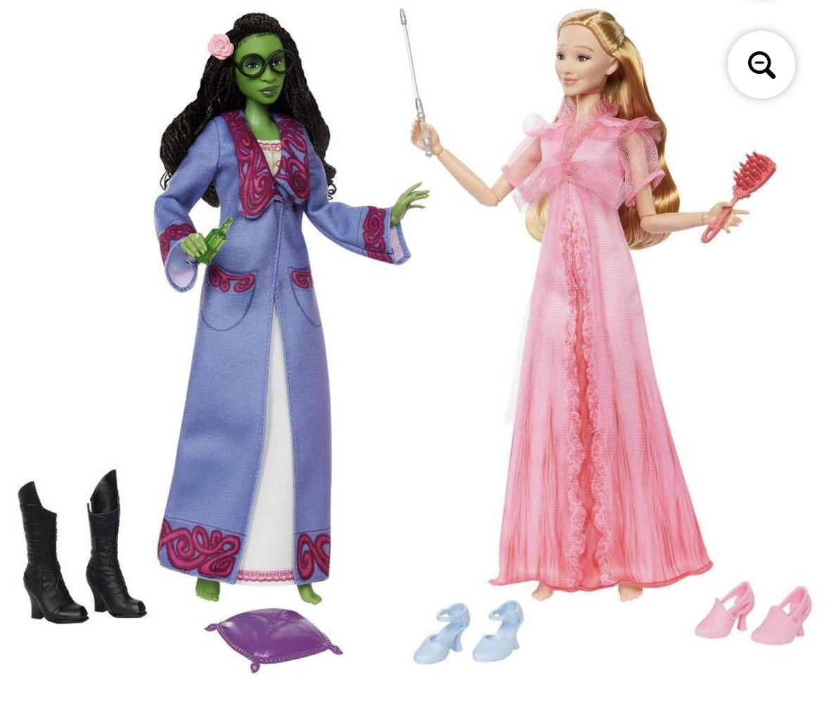 Best Box For Collectors Wicked Shiz Sleepover Doll Set Glinda & Elphaba