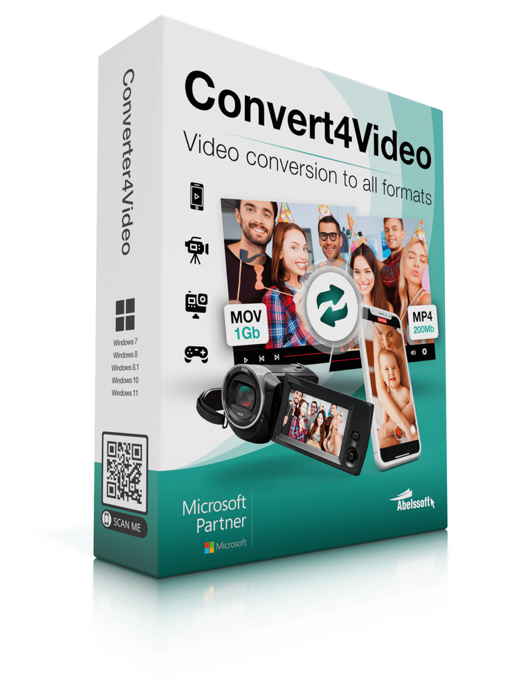 Abelssoft Converter4Video - 1 PC - [Download]