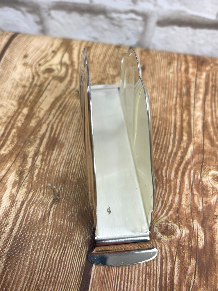 WMF Ikora Silver Plated Napkin Holder Germany Vintage with box