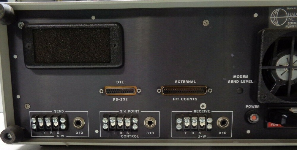 Halcyon Inc. Model 548A Digital Data Test Set (RS-232, EXT)
