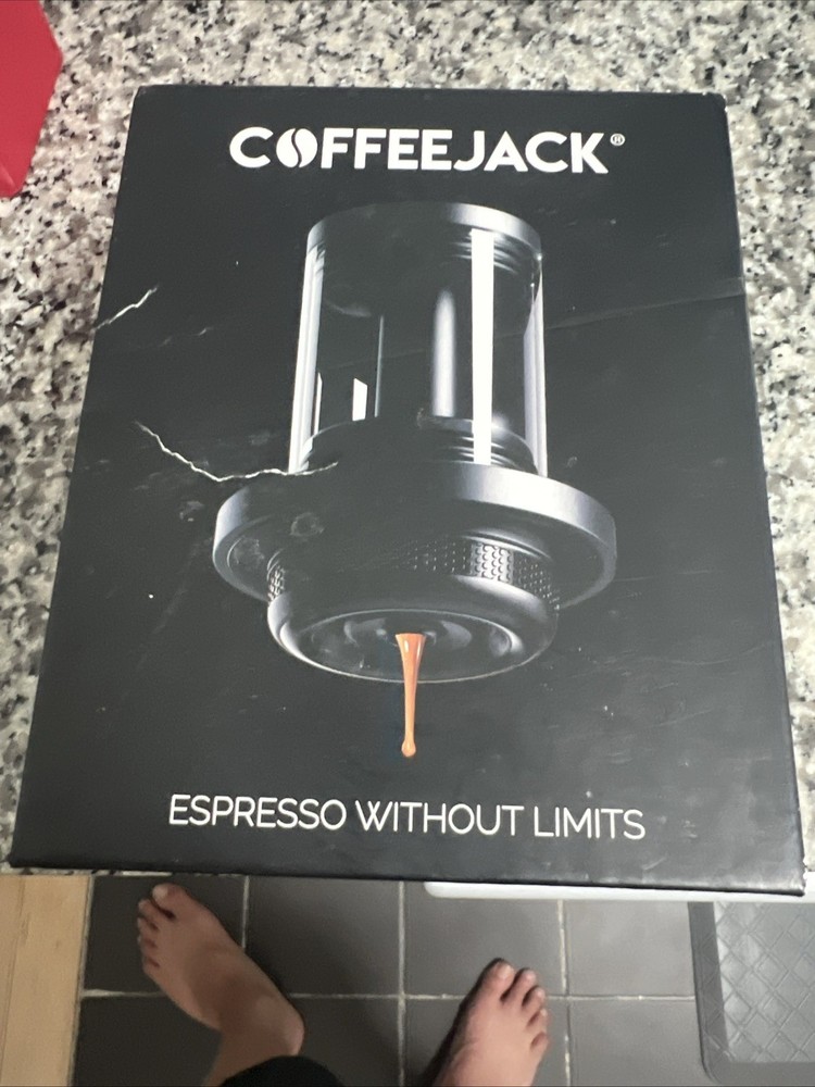 CoffeeJack Coffee Jack Portable Espresso Machine Maker- New ~ Open Box