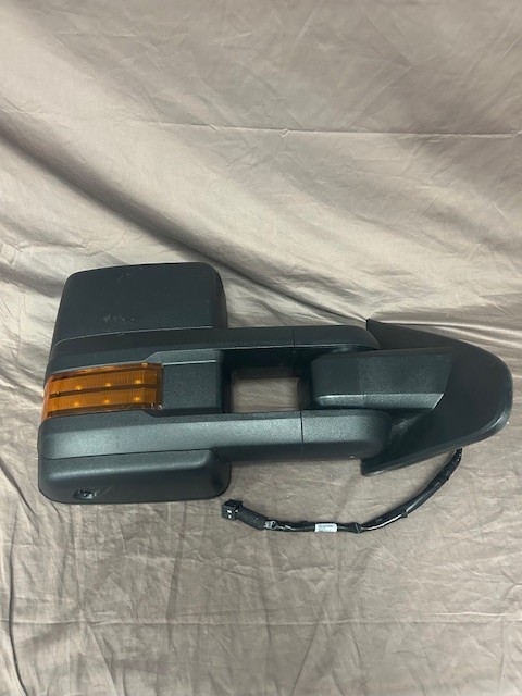 OEM, SIDE MIRROR ASSEMBLY, RH PASSENGER, BLACK, 2019-2025 CHEVY 4500/5500/6500