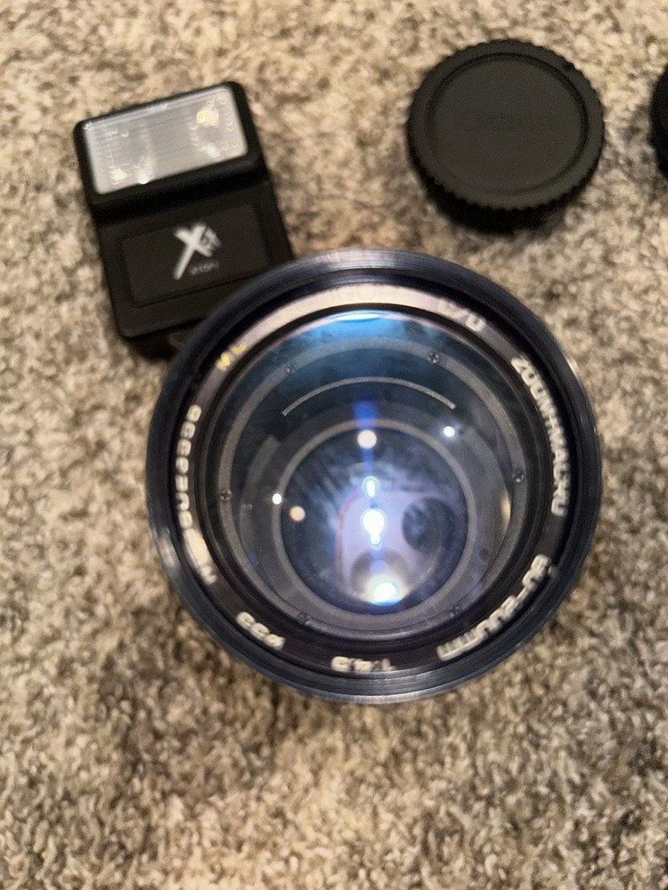 Camera Len And Other Mixed Camera Related Items Lot