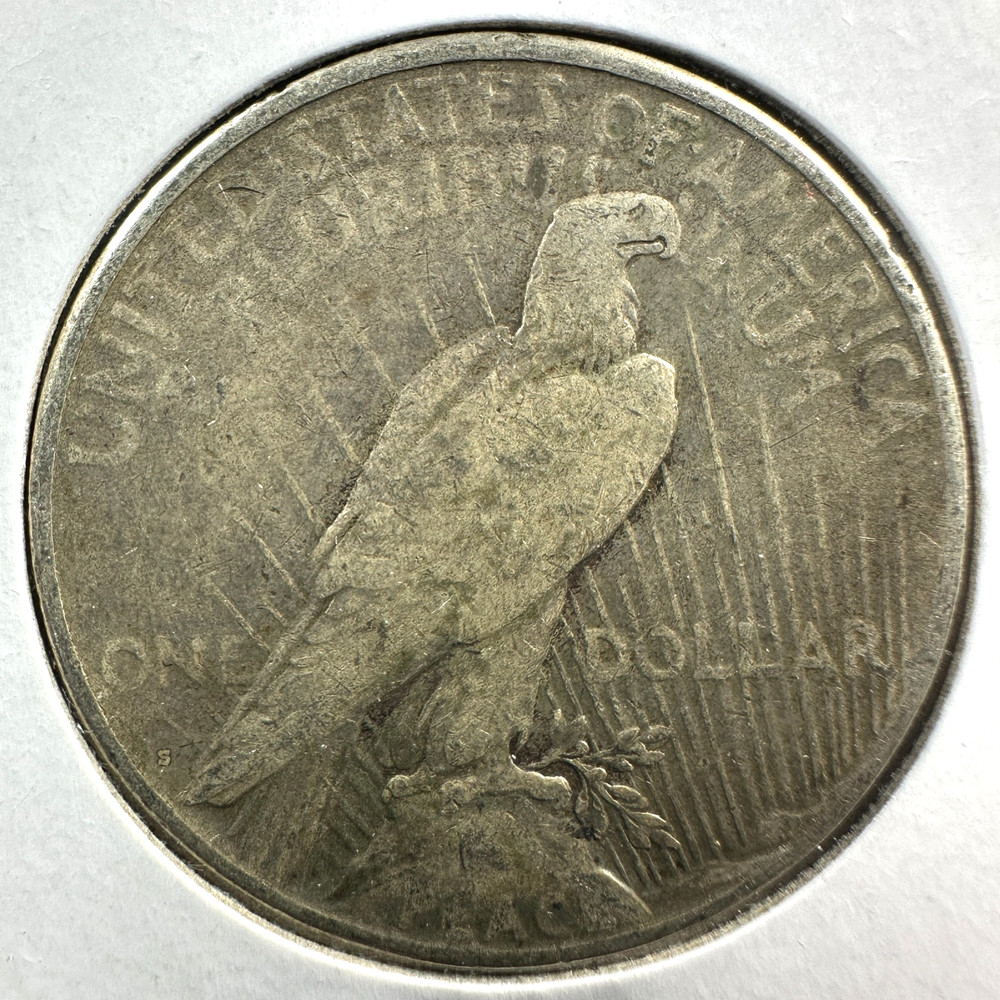 1923-S $1 Silver Peace Dollar (88981)