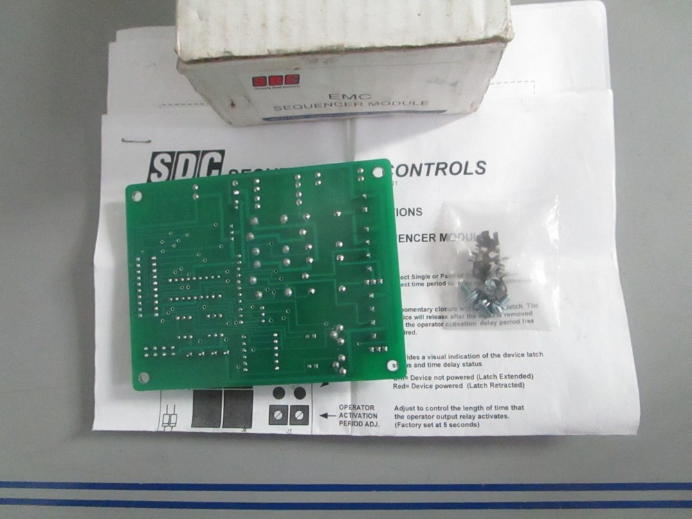NEW OEM Security Door Controls EMC Sequencer Module 0820