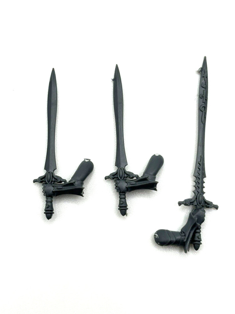 Warhammer High Elf Dragon Prince Sword Bits x3