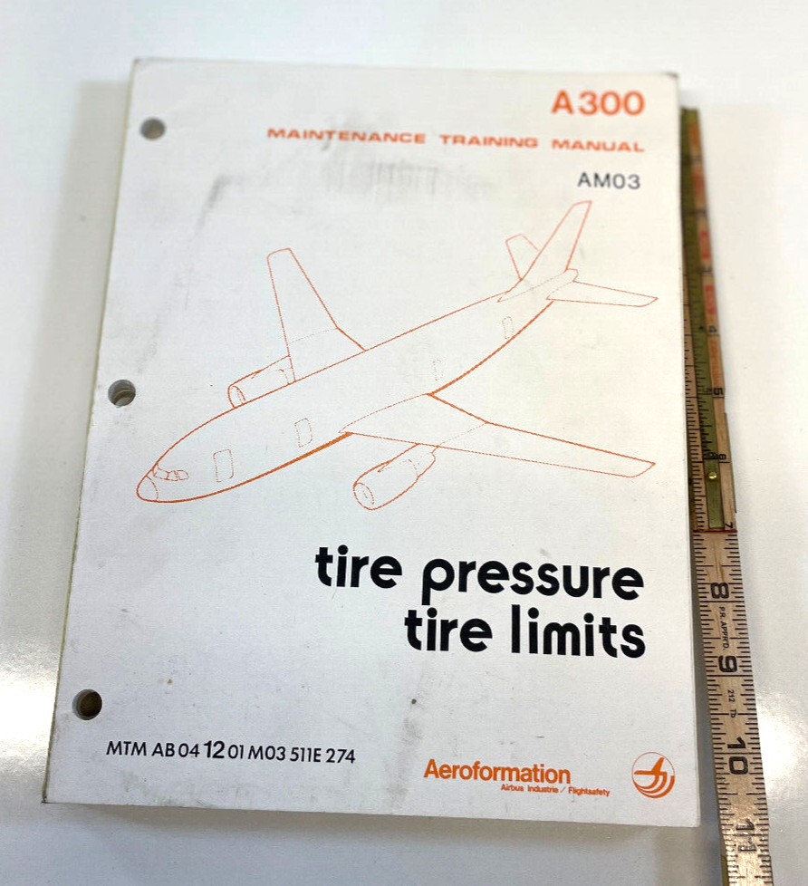 Vtg Airbus A300 Technical Service Training Manual Multiple Systems Book