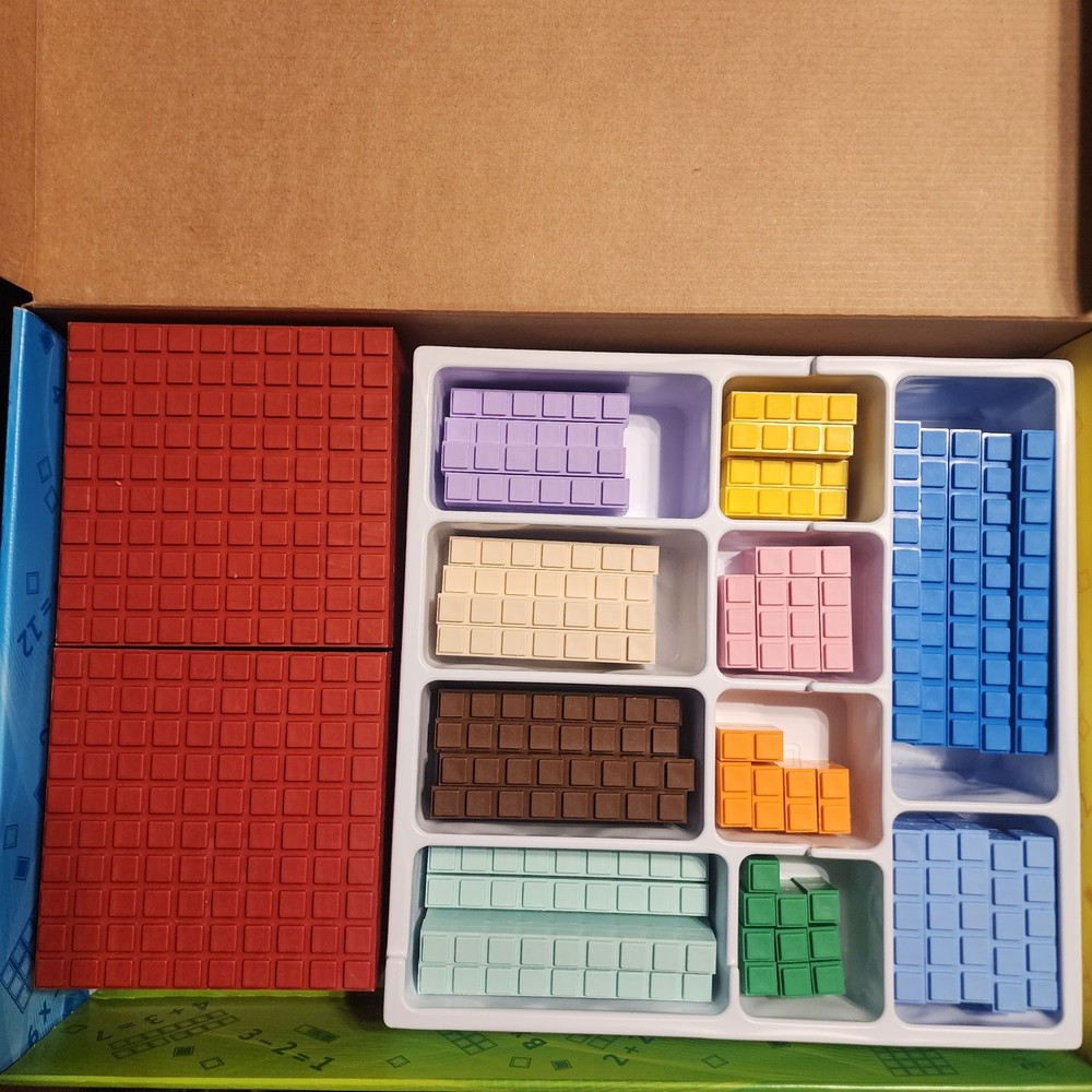 Math-U-See Integer Block Kit Manipulatives Educational Math For ☆Homeschooling☆